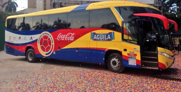 En detalle: el nuevo bus de la Selección Colombia (Video)