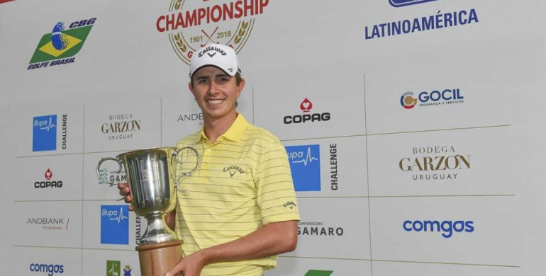 Foto: Enrique Berardi/PGA TOUR - Tomada del instagram @nicolas_ech Golfista Nicolás Echavarría: nuevo embajador de la marca Jeep