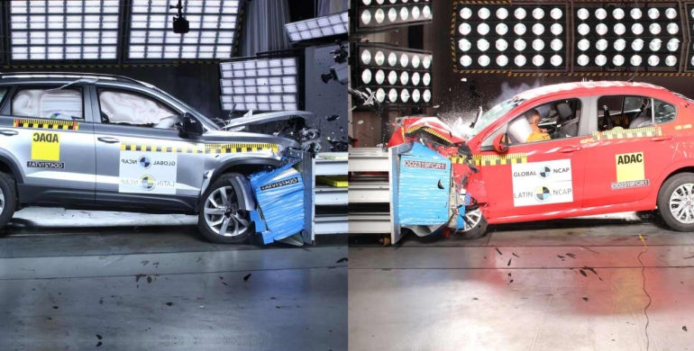 Volkswagen Taos logró 5 estrellas en pruebas de seguridad de Latin NCAP