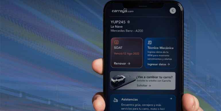 Cómo comprar tu SOAT en App CarroYa Cómo comprar tu SOAT en App CarroYa