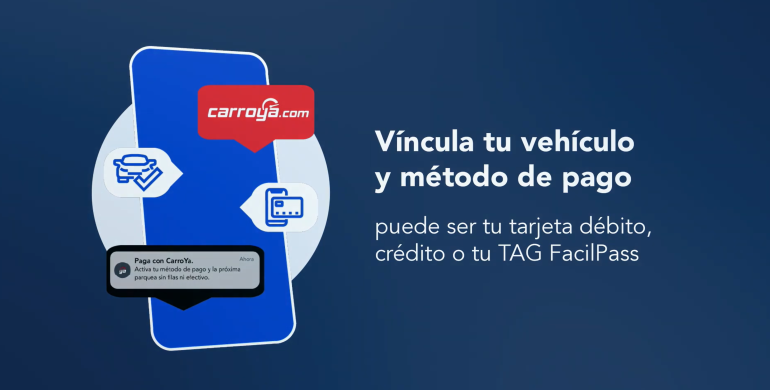 pasos para pagar tu parqueadero asociado a la app carro ya en colombia