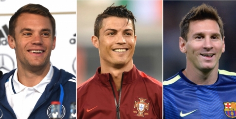 Ronaldo, Messi o Neuer y sus carros de lujo